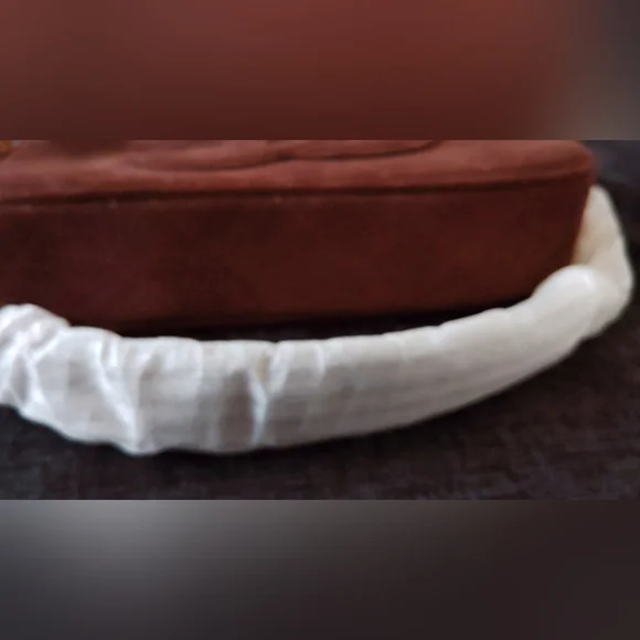 Luxury Inspired Brown Quilted Shoulder Bag - Picture 6 of 6